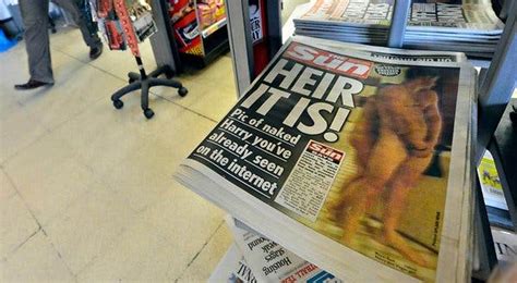 naked newspaper